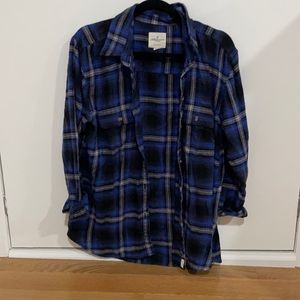 blue flannel